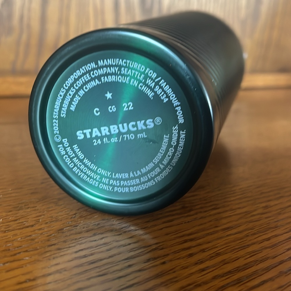 Green Textured Venti Starbucks Tumbler - Picture 3 of 3